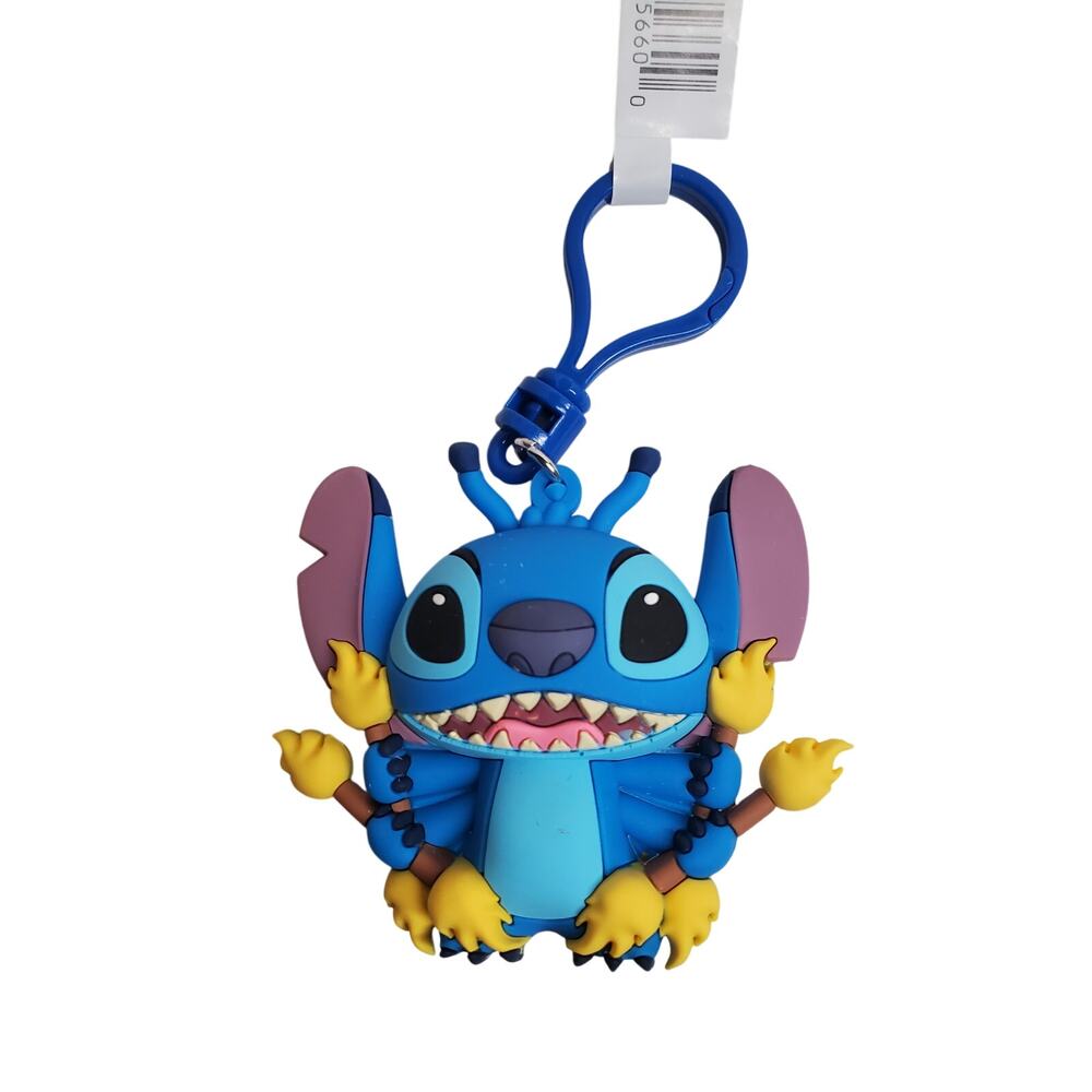 Disney Lilo and Stich Bag Clip Series 7 - Stich With Tiki Torches